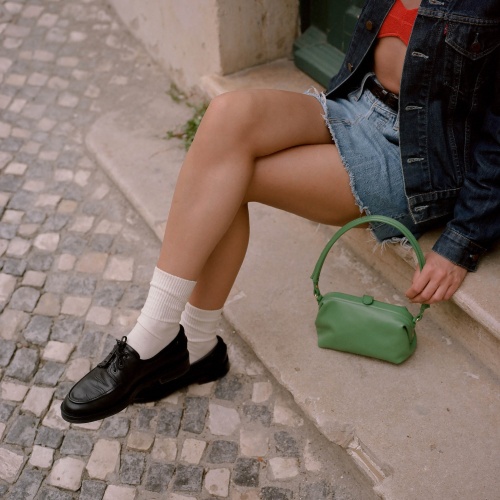 Yacht półbuty, czarny rustykalny | Balagan Studio