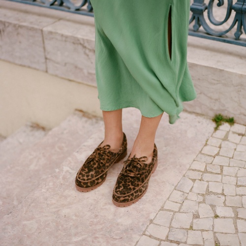 Tefer Flats, pattern velvet | Balagan Studio