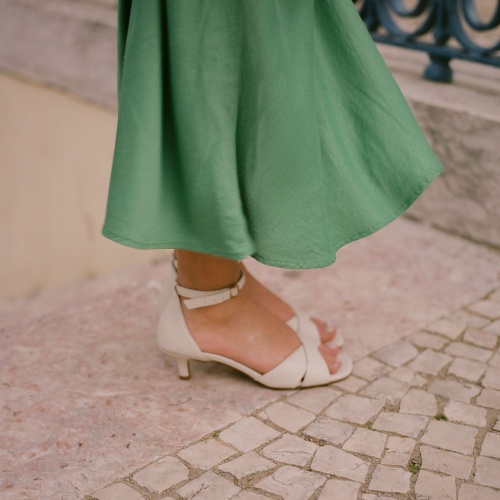 Shosh Sandals, off white| Balagan Studio