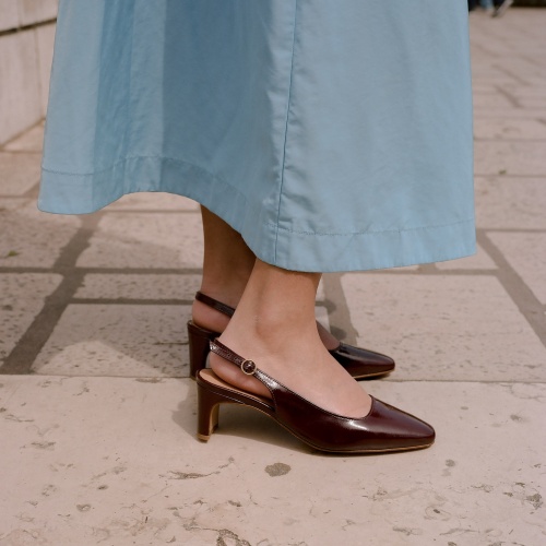 Veronica Pumps, glossy bordo | Balagan Studio