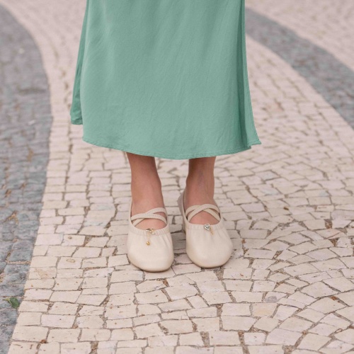 Charms Heels, beige | Balagan Studio