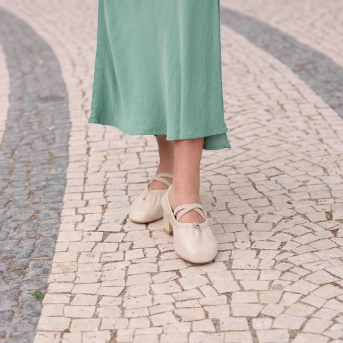 Charms Heels, beige | Balagan Studio