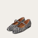 Pass Ballerina, zebra velvet OUTLET