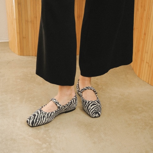 Pass Ballerina, zebra velvet | Balagan Studio