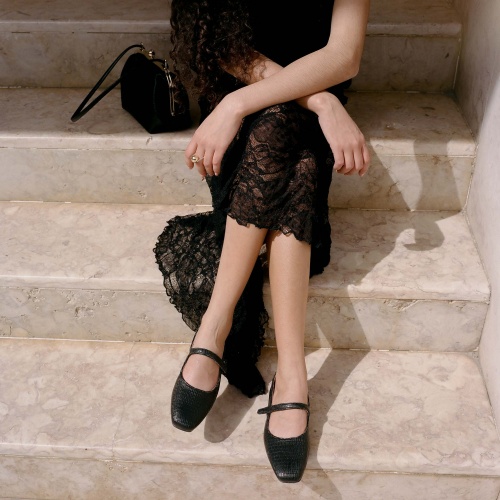 Pass Ballerina, black lizard | Balagan Studio