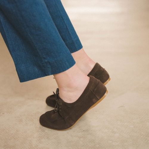 Captain Flats, dark chocolate velvet | Balagan Studio