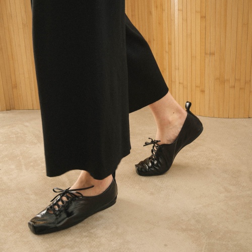 Corset Ballerina, glossy black | Balagan Studio