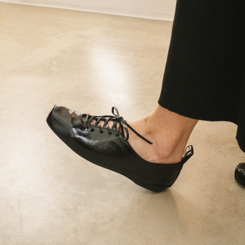 Corset baleriny, czarny połysk | Balagan Studio