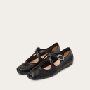 Doris Ballerina, glossy black OUTLET