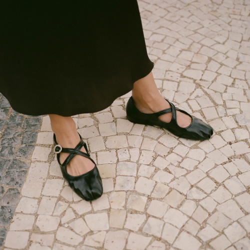 Doris Ballerina, glossy black | Balagan Studio