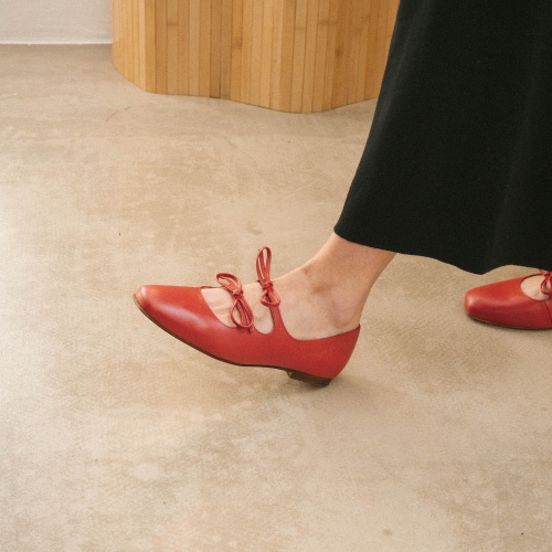 Shirley baleriny, marsala | Balagan Studio