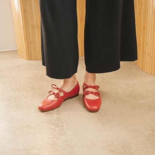Shirley Ballerina, marsala | Balagan Studio