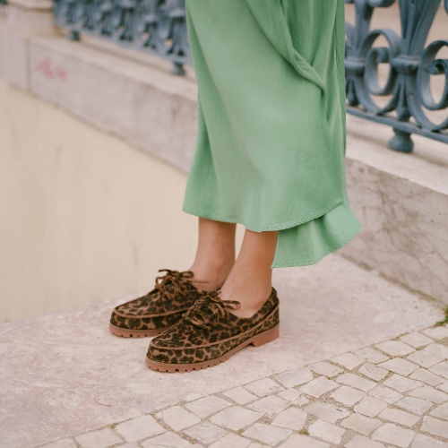 Tefer Flats, pattern velvet | Balagan Studio