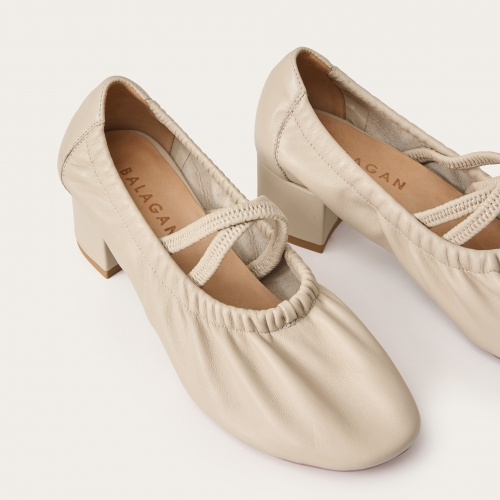 Charms Heels, beige | Balagan Studio