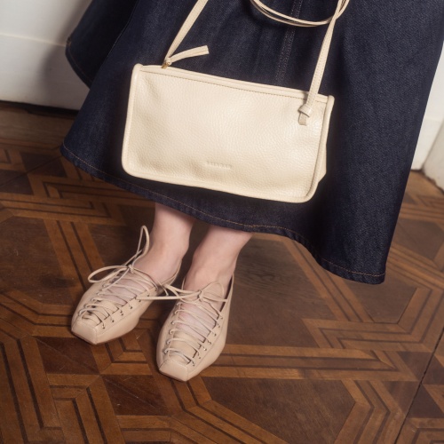 Cleo baleriny, beżowy | Balagan Studio