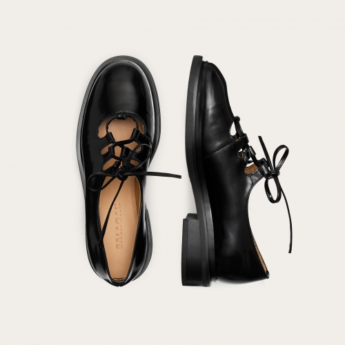 Ruby Flats, glossy black | Balagan Studio