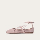 Princessa Ballerina, light pink velvet OUTLET