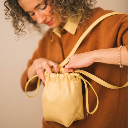 Dima Bag S, butter yellow | Balagan Studio