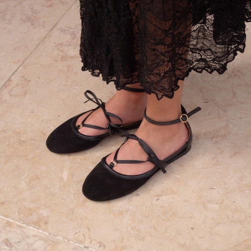 Princessa Ballerina, black velvet| Balagan Studio