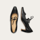 Din Heels, glossy black
