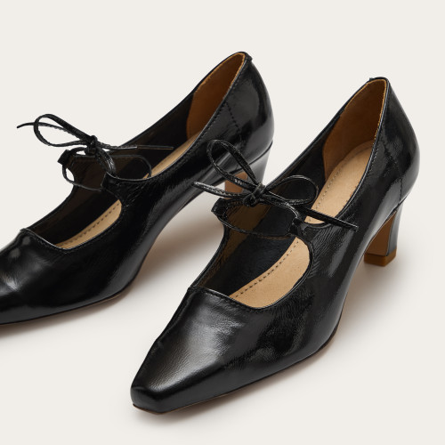 Din Heels, glossy black | Balagan Studio