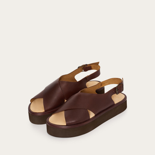 Sheikh Sandals, deep brown| Balagan Studio