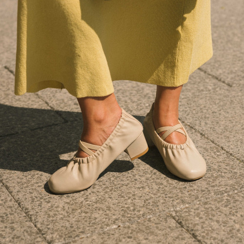 Charms Heels, beige | Balagan Studio