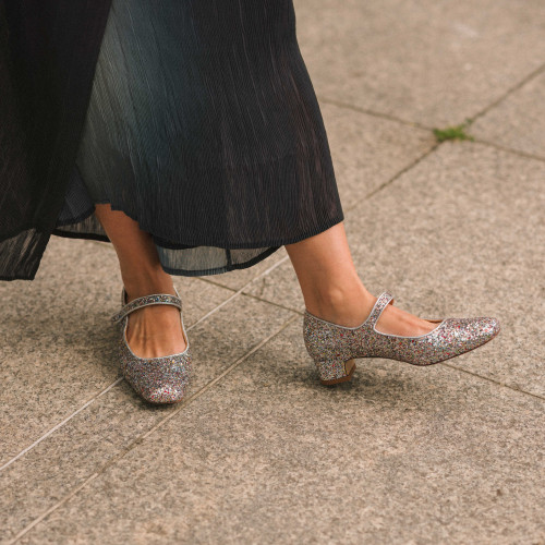 Dora Low Heels, confetti | Balagan Studio
