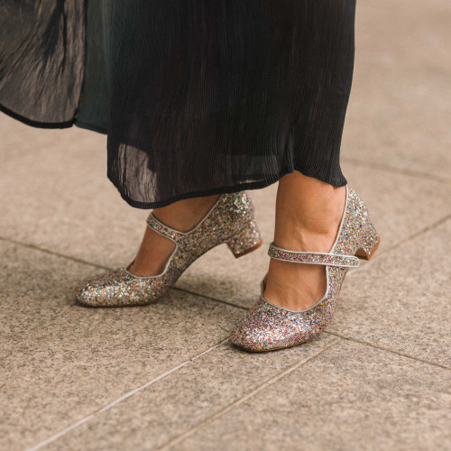 Dora Low Heels, confetti | Balagan Studio