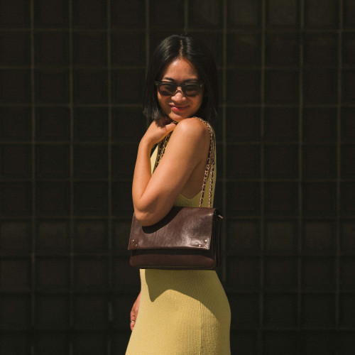 Gabrielle torebka M, ciemny brąz | Balagan Studio