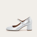  Dora High Heels, silver-2 