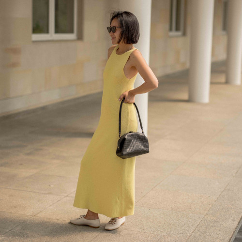 Hug Bag M, matte black braid | Balagan Studio