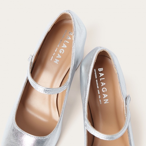 Dora High Heels, silver | Balagan Studio