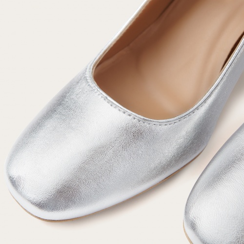 Dora High Heels, silver | Balagan Studio