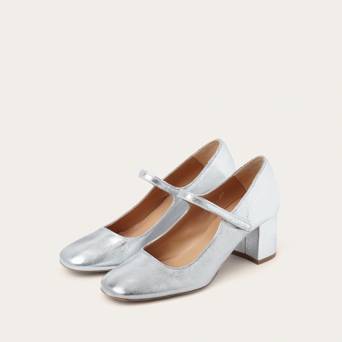 Dora High Heels, silver | Balagan Studio