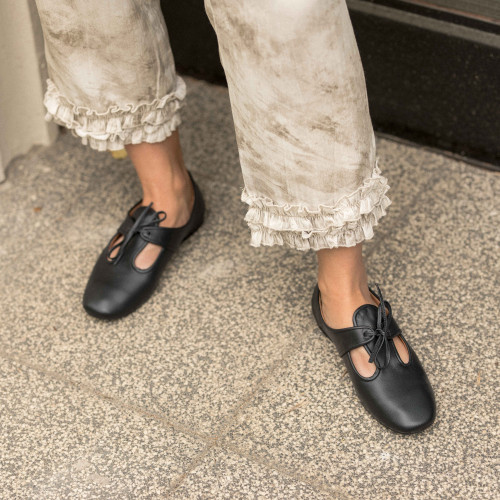 Parpar półbuty, czarny | Balagan Studio