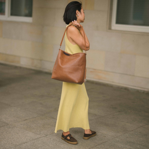 Sababa sneakersy, kawowy welur| Balagan Studio