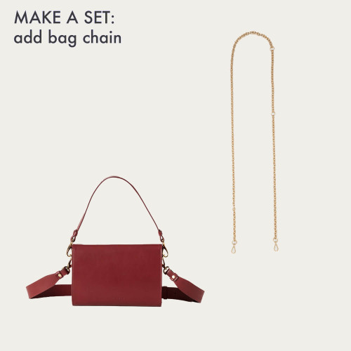 Gala Bag M, claret | Balagan Studio