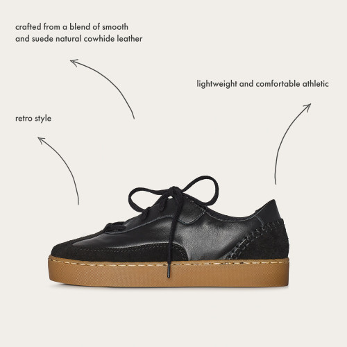 Aluf sneakers, black| Balagan Studio