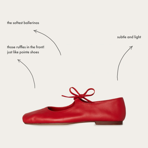 Batsheva Ballerina, marsala | Balagan Studio