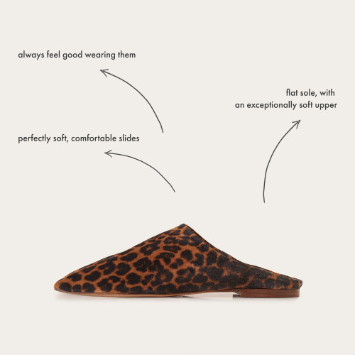 Bayit slides, pattern velvet | Balagan Studio