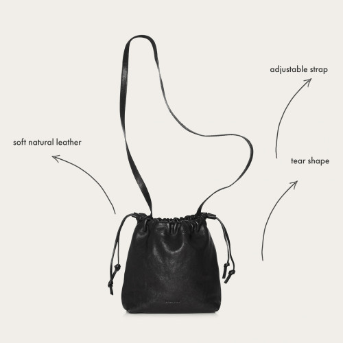 Dima Bag M, black OUTLET | Balagan Studio