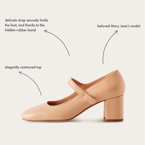 Dora High Heels, cookie dough | Balagan Studio