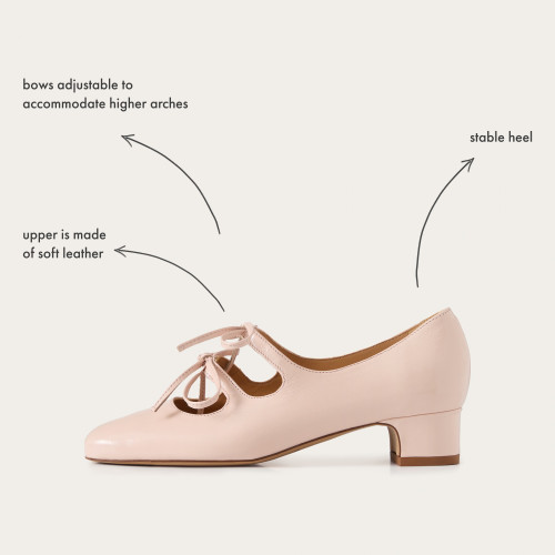 Greta Heels, light pink gloss | Balagan Studio
