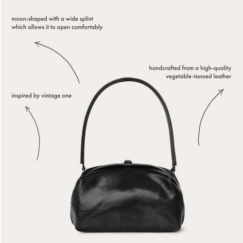 Hug bag torebka M, czarny | Balagan Studio