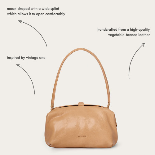 Hug bag torebka M, naturalny | Balagan Studio