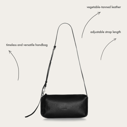 Marianne torebka M, czarny | Balagan Studio