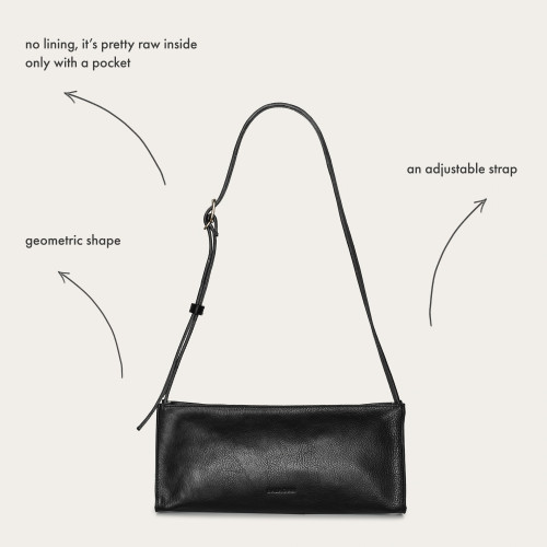 Monique Bag M, black OUTLET | Balagan Studio