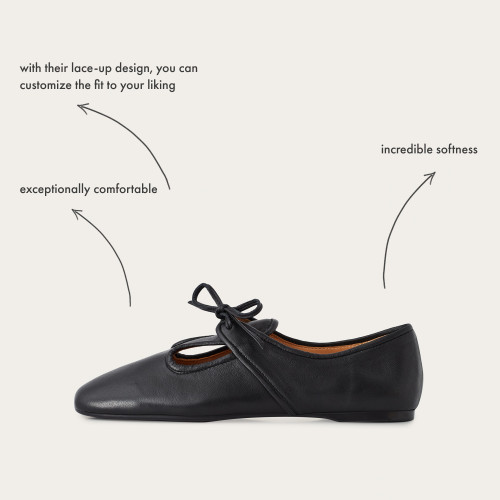 Parpar Flats, black | Balagan Studio