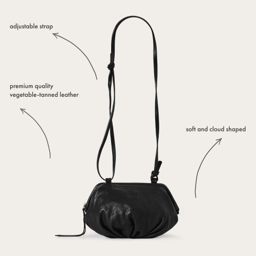 Plis Bag S, black | Balagan Studio